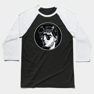 MARION COBRETTI - Cobra (Circle Black and White) Baseball T-Shirt